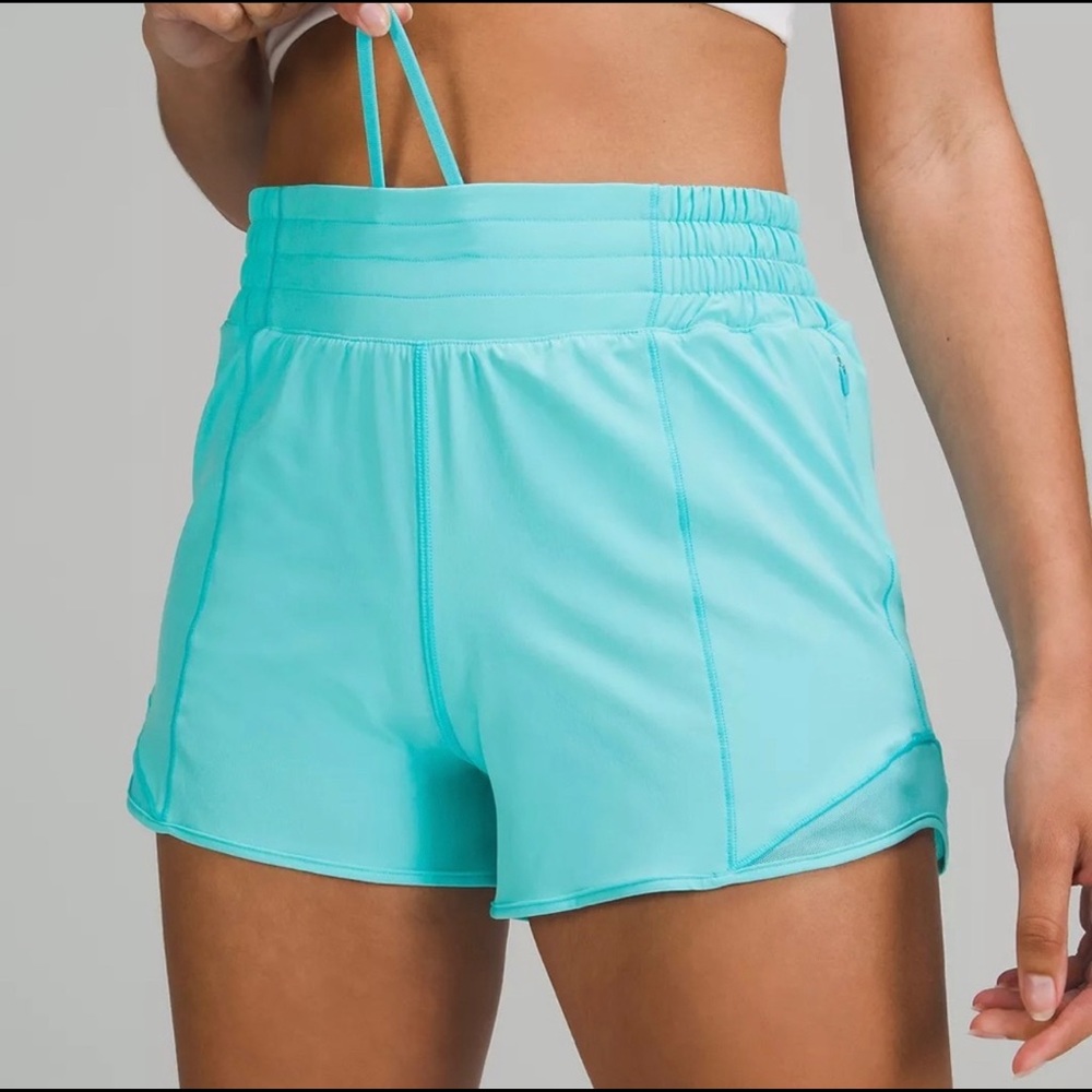 lululemon hotty hot hr lined short 4”